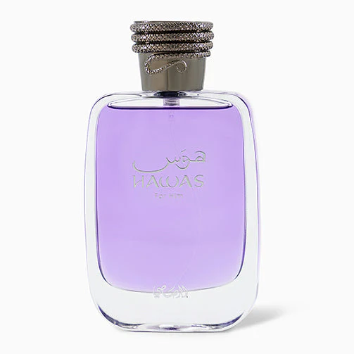 Rasasi Hawas for Him perfume bottle